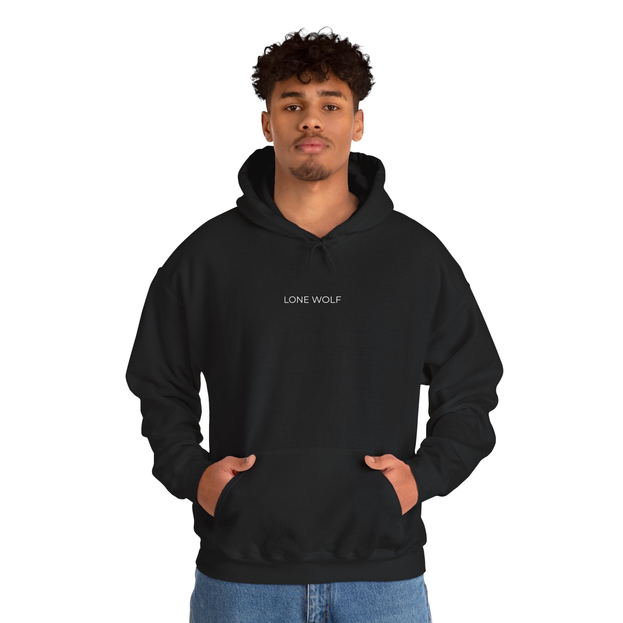 BUILT ALONE™ Hoodie — Minimal Streetwear by Lone Wolf