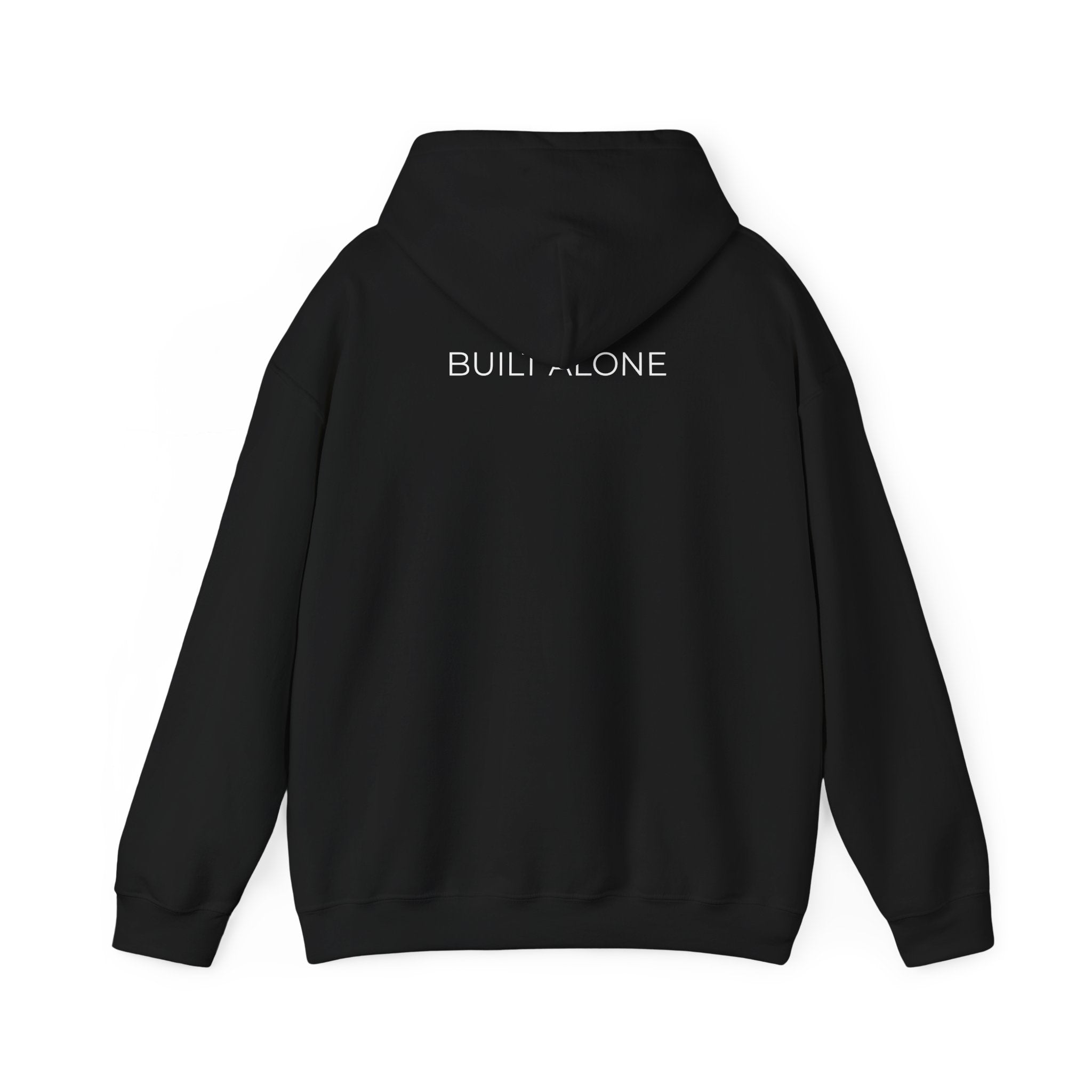 BUILT ALONE™ Hoodie — Minimal Streetwear by Lone Wolf